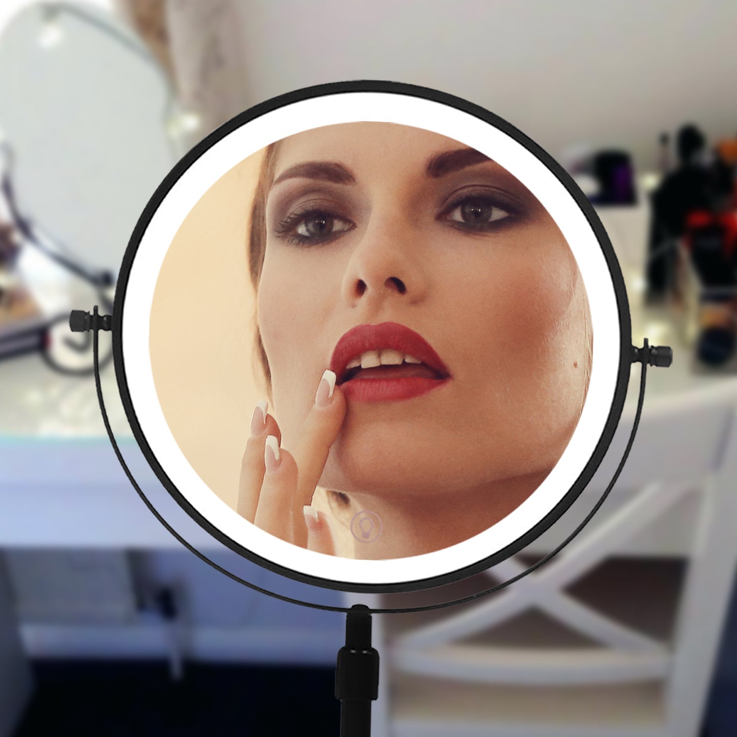 Led Portable Makeup Mirror