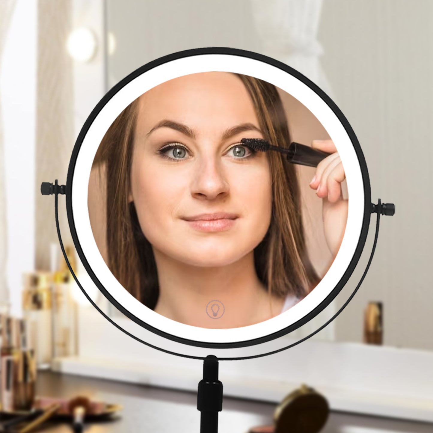 Led Portable Makeup Mirror