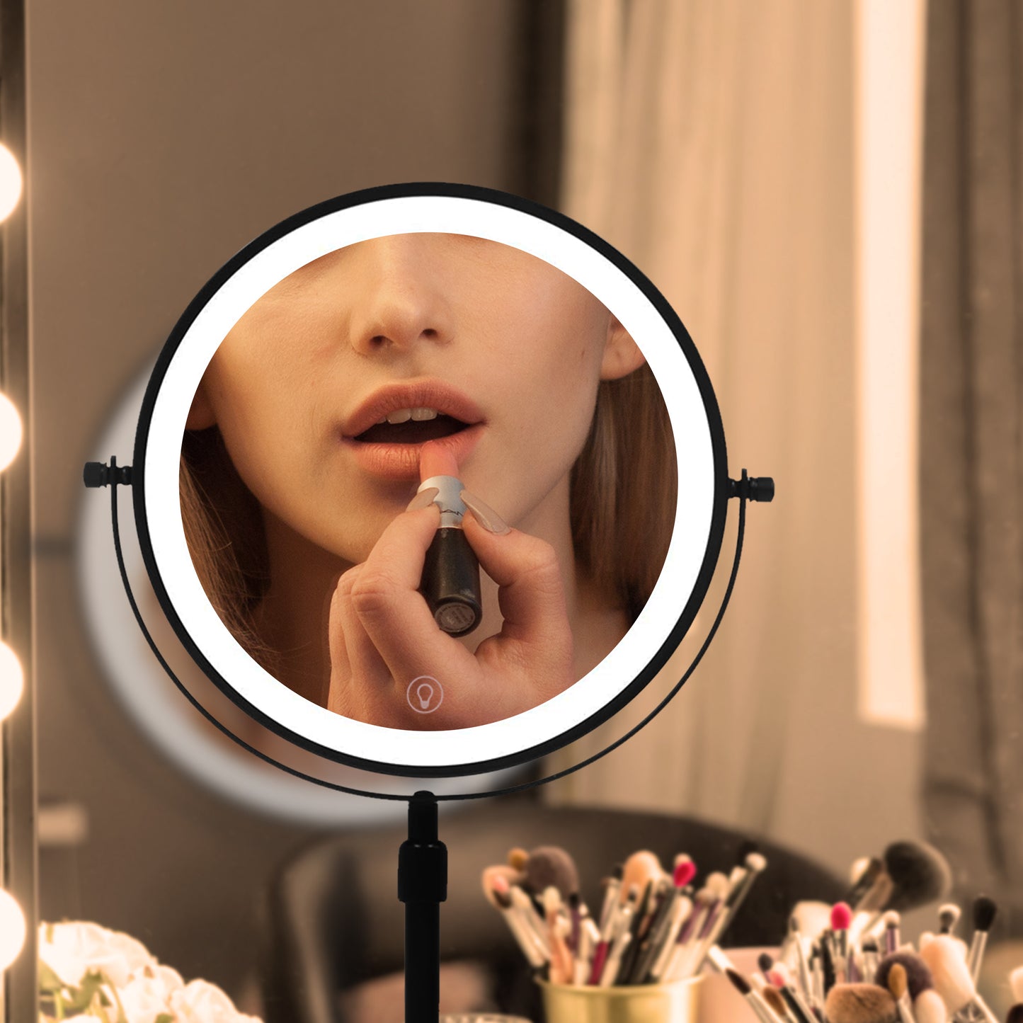 Led Portable Makeup Mirror