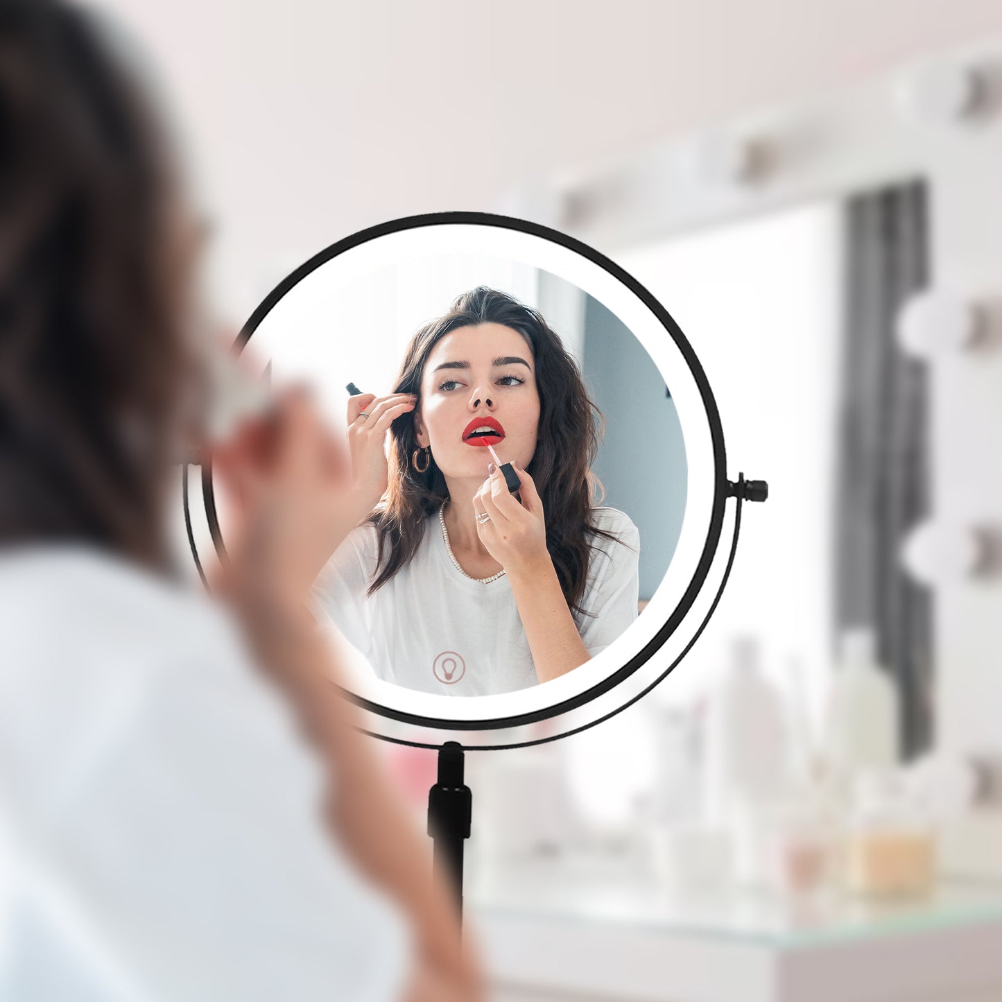 Led Portable Makeup Mirror