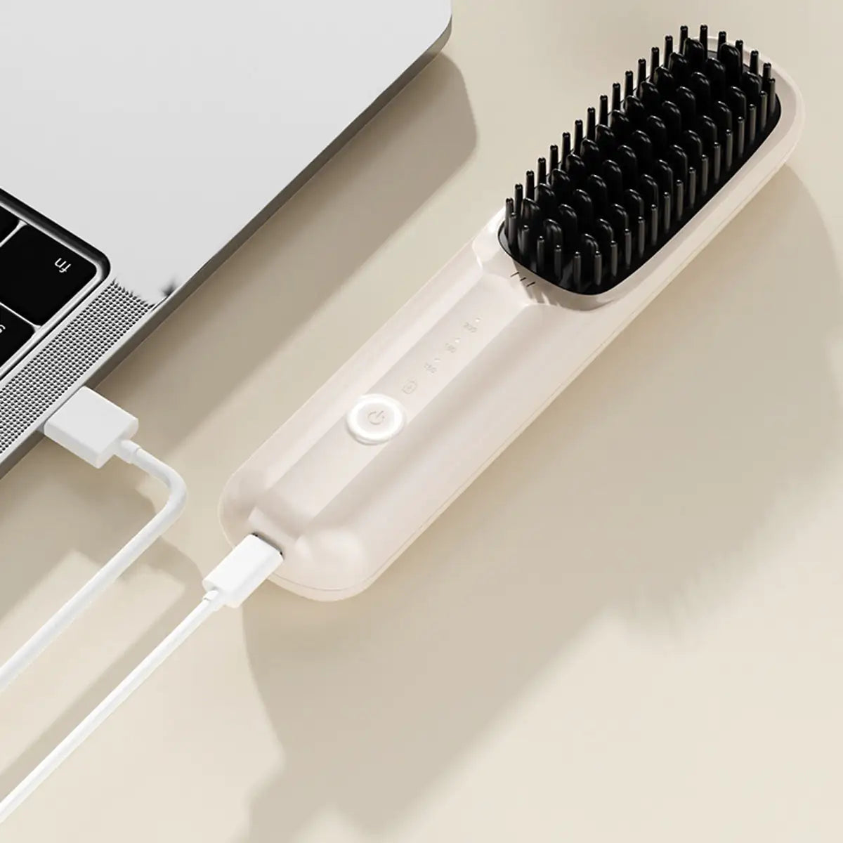 Portable Cordess On The Go - Heated Hair Brush