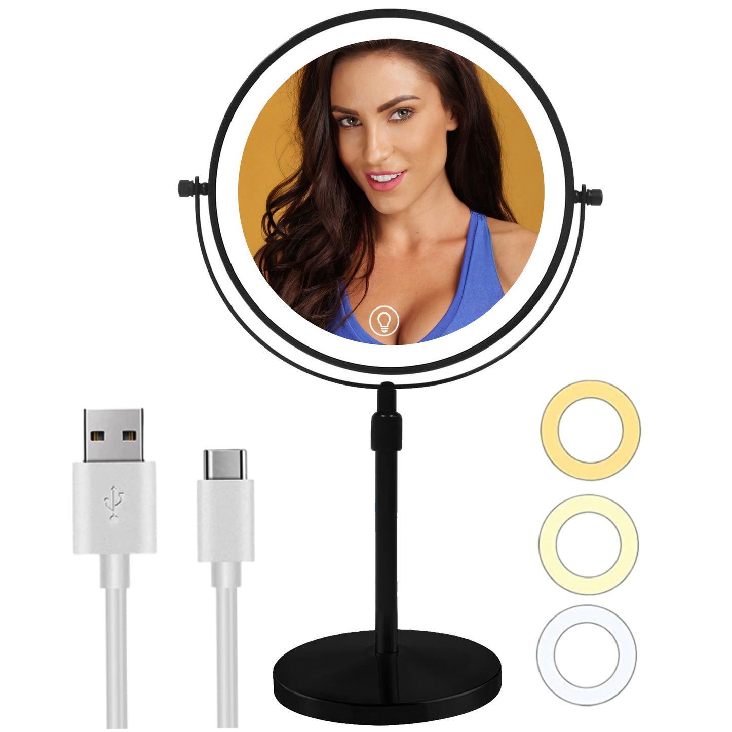 Led Portable Makeup Mirror