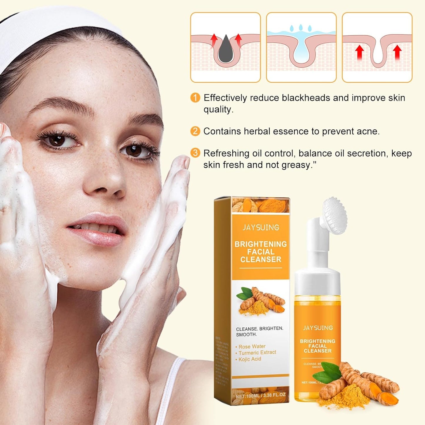 GlowBoost Turmeric Face Wash